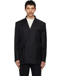 KENZO - Paris Double Breasted Tailored Kimono Blazer - Lyst