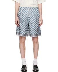 Amiri - Ma Checkered Shorts - Lyst