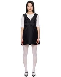 ShuShu/Tong - A-Line Lapel Minidress - Lyst