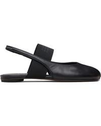 MM6 by Maison Margiela - Anatomic Numeric Slingback Sandals - Lyst