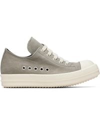 Rick Owens - Khaki Temple Extreme Low Sneakers - Lyst