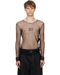 Ann Demeulemeester - 'Angel Divine' Long Sleeve T-Shirt - Lyst