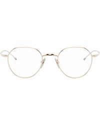 Thom Browne - Titanium Round Glasses - Lyst