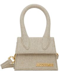 brown suede le chiquito clutch