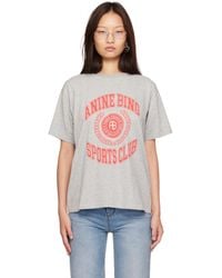 Anine Bing - Cade Collegiate T-Shirt - Lyst