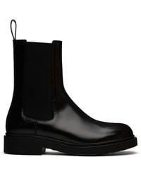 LEGRES - Boxed Leather Chelsea Boots - Lyst