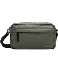 Givenchy - Khaki Essential U Crossbody Nylon Bag - Lyst