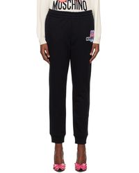 Moschino - Black Puzzle Bobble Lounge Pants - Lyst