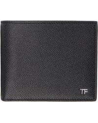 Tom Ford - Small Grain Leather Bifold Wallet - Lyst