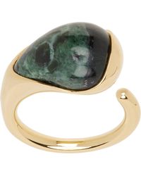 Bottega Veneta - Small Drop Marble Ring - Lyst