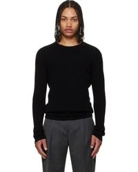 Our Legacy - Compact Roundneck Sweater - Lyst