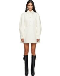 Givenchy - Cocoon Denim Minidress - Lyst