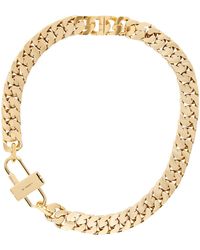 Givenchy - Gold G Chain Small Necklace - Lyst