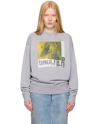 Jean Paul Gaultier - Ssense Exclusive Cotton Water Print Sweatshirt - Lyst