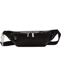 Rick Owens - Sac-Ceinture Noir À Couture Geo - Lyst