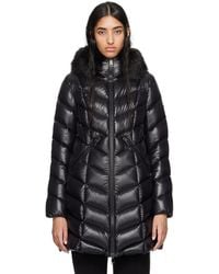 Moncler - Fulmarus Shearling-Trimmed Down Coat - Lyst