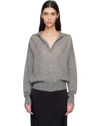 Tom Ford - Ultrasoft Cashmere Silk Oversized Open Polo - Lyst