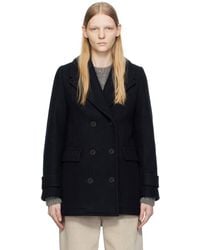 Totême - Double-breasted Coat - Lyst