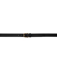 TOTEME - Ceinture Fine Noire En Cuir - Lyst