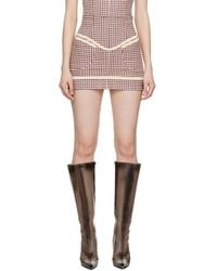 KNWLS - Neo Miniskirt - Lyst