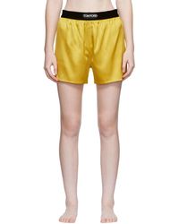 Résumé Cotton Ellenrs Shorts in Yellow Womens Clothing Shorts Mini shorts 