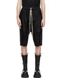 Rick Owens - ブラック Hollywood Bela Pods ショートパンツ - Lyst