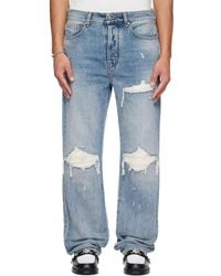 Amiri - Suede Straight Mx1 Jeans - Lyst