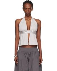 GIMAGUAS - Taupe Infinito Top - Lyst