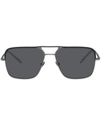 Giorgio Armani - Aviator Sunglasses - Lyst