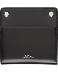 A.P.C. - André Bifold Card Holder - Lyst