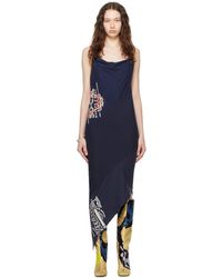Conner Ives - Reconstituted Midi Dress - Lyst