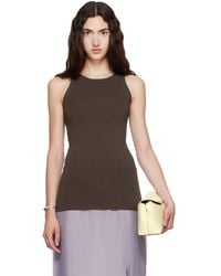 TOTEME - Classic Compact Knit Tank Top - Lyst