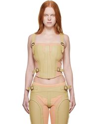 KNWLS - Khaki & Gtr Top - Lyst