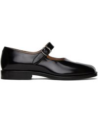 Maison Margiela - Flâneurs de style chaussure charles ix noirs à bout tabi - Lyst