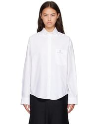 Balenciaga - L/S Large Fit Shirt - Lyst