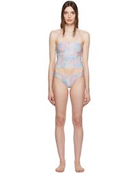 Frankie's Bikinis - Ssense限定 マルチカラー Peaceenzo ビキニ - Lyst