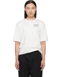 Lacoste - Off- Roland-Garros Edition Graphic T-Shirt - Lyst
