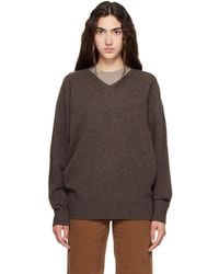 NOTHING WRITTEN - Carna V-Neck Sweater - Lyst