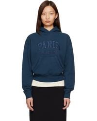 Anine Bing - Debbie Shrunken 'Paris' Hoodie - Lyst