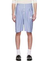 Vivienne Westwood - ブルー＆ホワイト Romario ショートパンツ - Lyst