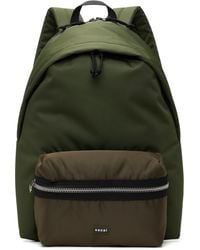 Sacai - Khaki Pocket Backpack - Lyst