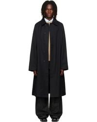 Studio Nicholson - Crowe Coated Cotton Trench Coat - Lyst
