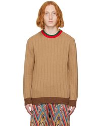 Gucci - Camel Hair Sweater - Lyst