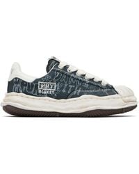 Maison Mihara Yasuhiro - Blakey Og Sole Graffiti Printed Canvas Sneakers - Lyst