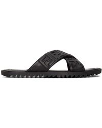 fendi slides mens