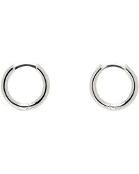 Hatton Labs - Small Round Hoop Earrings - Lyst