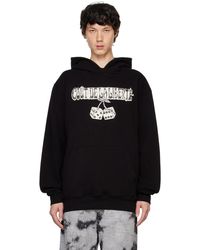 Cout de la Liberte - Pull À Capuche Killian Tiffany Noir À Image De Dés Et À Logo - Lyst