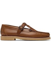 Hereu - Alber Rubber Veg Tan Loafers - Lyst