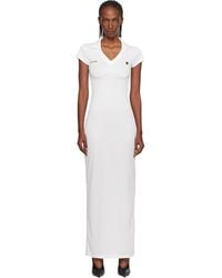 Courreges - Sports Polo Maxi Dress - Lyst
