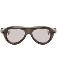 Bottega Veneta - Sardine Aviator Sunglasses - Lyst